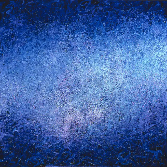 21S Maria Camilla Pallavicini Fosfemi 3 1984 pittura su carta cm152x152